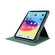 iPad Pro 11 2024 2 in 1 Acrylic Split Rotating Leather Tablet Case - Pine Needle Green