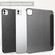 iPad Pro 11 2024 3-fold Semi-transparent Frosted Smart Leather Tablet Case - Black