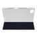 iPad Pro 11 2024 3-folding Electric Pressed Skin Texture Leather Tablet Case - Black