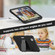 iPad Pro 11 2024 3-Layer Silicone Hybrid PC Tablet Case - Black