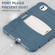 iPad Pro 11 2024 3-Layer Silicone Hybrid PC Tablet Case - Cornflower Blue