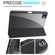 iPad Pro 11 2024 Acrylic 3-folding Smart Leather Tablet Case - Black