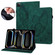 iPad Pro 11 2024 Big Butterfly Embossed Leather Tablet Case - Green