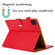 iPad Pro 11 2024 Business Style Horizontal Flip Leather Smart Tablet Case with Holder - Red