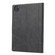 iPad Pro 11 2024 Calf Texture Double Fold Clasp Horizontal Flip Leather Smart Tablet Case - Black