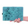 iPad Pro 11 2024 Cartoon Sakura Cat Embossed Smart Leather Tablet Case - Green