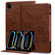 iPad Pro 11 2024 Cat Buckle Leather Smart Tablet Case - Brown
