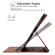 iPad Pro 11 2024 Cat Buckle Leather Smart Tablet Case - Brown