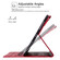 iPad Pro 11 2024 Cat Buckle Leather Smart Tablet Case - Red iPad Pro 11 2024 Cat Buckle Leather Smart Tablet Case - Red