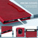 iPad Pro 11 2024 Cat Buckle Leather Smart Tablet Case - Red iPad Pro 11 2024 Cat Buckle Leather Smart Tablet Case - Red