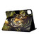 iPad Pro 11 2024 Colored Drawing Horizontal Flip Tablet Leather Case - Tiger