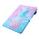 iPad Pro 11 2024 Colored Drawing Leather Smart Tablet Case - Blue Pink Pineapple