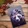 iPad Pro 11 2024 Colored Drawing Smart Leather Tablet Case - Cat and Bear