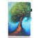 iPad Pro 11 2024 Coloured Drawing Stitching Smart Leather Tablet Case - Abstract Tree