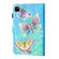 iPad Pro 11 2024 Coloured Drawing Stitching Smart Leather Tablet Case - Colorful Butterflies