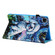 iPad Pro 11 2024 Coloured Drawing Stitching Smart Leather Tablet Case - Dog