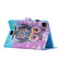iPad Pro 11 2024 Coloured Drawing Stitching Smart Leather Tablet Case - Owl