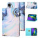 iPad Pro 11 2024 Coloured Drawing Stitching Smart Leather Tablet Case - Quicksand iPad Pro 11 2024 Coloured Drawing Stitching Smart Leather Tablet Case - Quicksand