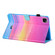 iPad Pro 11 2024 Coloured Drawing Stitching Smart Leather Tablet Case - Sunset
