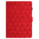 iPad Pro 11 2024 Diamond Texture Embossed Leather Smart Tablet Case - Red