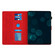 iPad Pro 11 2024 Diamond Texture Embossed Leather Smart Tablet Case - Red