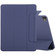 iPad Pro 11 2024 Double-sided Clip Fixed Buckle Magnetic PU Leather Smart Tablet Case - Dark Blue