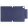 iPad Pro 11 2024 Double-sided Clip Fixed Buckle Magnetic PU Leather Smart Tablet Case - Dark Blue