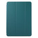 iPad Pro 11 2024 Double-sided Clip Non-buckle Magnetic PU Smart Tablet Case - Dark Green