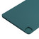 iPad Pro 11 2024 Double-sided Clip Non-buckle Magnetic PU Smart Tablet Case - Dark Green