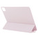 iPad Pro 11 2024 Double-sided Clip Non-buckle Magnetic PU Smart Tablet Case - Pink
