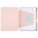 iPad Pro 11 2024 GEBEI Acrylic TPU 3-folding Rotating Smart Tablet Leather Case withh Pen Slot - Pink
