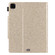 iPad Pro 11 2024 Glitter Metal Buckle Leather Smart Tablet Case - Gold