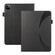 iPad Pro 11 2024 Litchi Texture Leather Sucker Tablet Case - Black