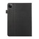 iPad Pro 11 2024 Litchi Texture Leather Sucker Tablet Case - Black