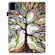 iPad Pro 11 2024 Painted Elastic Band Smart Leather Tablet Case - Life Tree