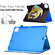 iPad Pro 11 2024 Painted Stitching Smart Leather Tablet Case - Moon Baby Elephant