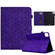 iPad Pro 11 2024 Rhombus TPU Smart Leather Tablet Case - Purple