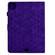 iPad Pro 11 2024 Rhombus TPU Smart Leather Tablet Case - Purple