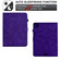 iPad Pro 11 2024 Rhombus TPU Smart Leather Tablet Case - Purple
