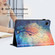 iPad Pro 11 2024 Sewing Litchi Texture Smart Leather Tablet Case - Oil Painting Tree