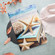 iPad Pro 11 2024 Sewing Litchi Texture Smart Leather Tablet Case - Starfish