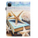 iPad Pro 11 2024 Sewing Litchi Texture Smart Leather Tablet Case - Starfish