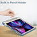 iPad Pro 11 2024 Spider Wheel Silicone Hybrid PC Tablet Case - Cornflower Blue