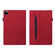 iPad Pro 11 2024 Splicing Shockproof Leather Tablet Case - Red iPad Pro 11 2024 Splicing Shockproof Leather Tablet Case - Red