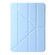 iPad Pro 11 2024 TPU Deformation Flip Leather Tablet Case with Holder - Sky Blue