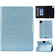 iPad Pro 11 2024 Varnish Glitter Powder Smart Leather Tablet Case - Blue
