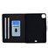 iPad Pro 11 2024 Varnish Glitter Powder Smart Leather Tablet Case - Blue