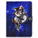 iPad Pro 11 2024 Voltage Colored Drawing Smart Leather Tablet Case - Glasses Cat
