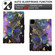 iPad Pro 11 2024 Voltage Painted Smart Leather Tablet Case - Gold Butterflies