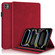 iPad Pro 13 2024 Tree Life Series Embossed Smart Leather Tablet Case - Red